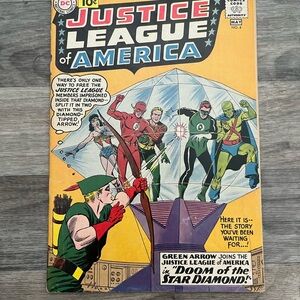 Comic Books Silver Age- Justice League of America_#4